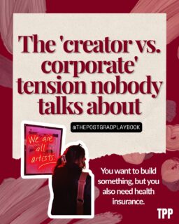 So you have a side project that you may or may not want to turn into your main thing. 

Here’s what we would do…

#thepostgradplaybook #careertips