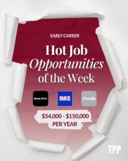 Comment “JOBS” for this week’s full list of entry-level opportunities we’d apply to.

#postgradplaybook #thepostgradplaybook #careertips #jobsearch
